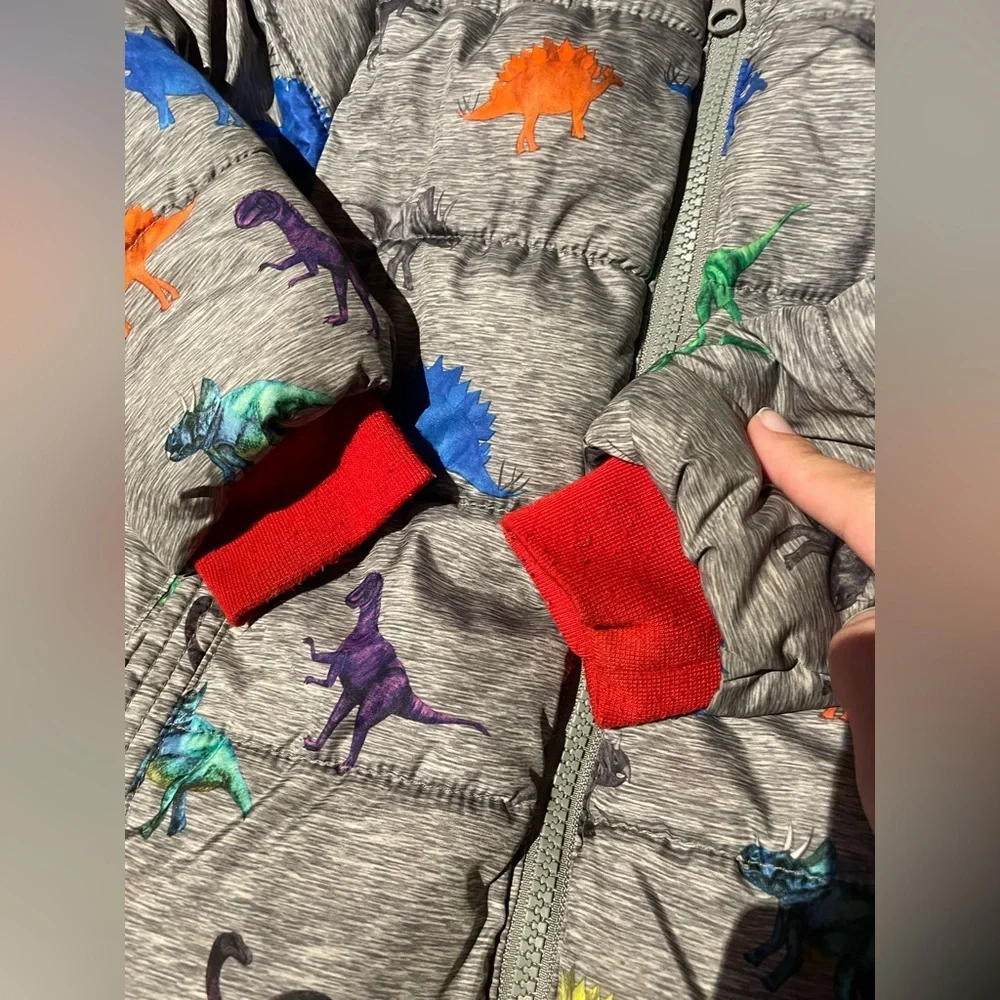 Swiss Tech Toddler Boys Dinosaur Winter Snow Coat